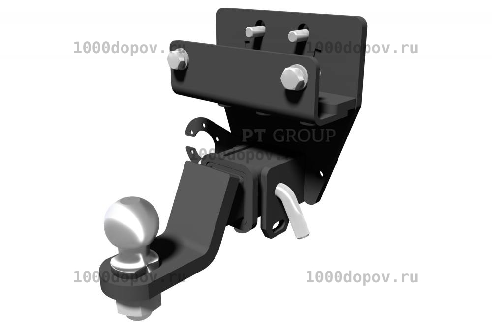 Фаркоп PT GROUP TLT-21-991101.22 для Toyota Land Cruiser 300 2021-н.в. (3,5L) — рисунок 10