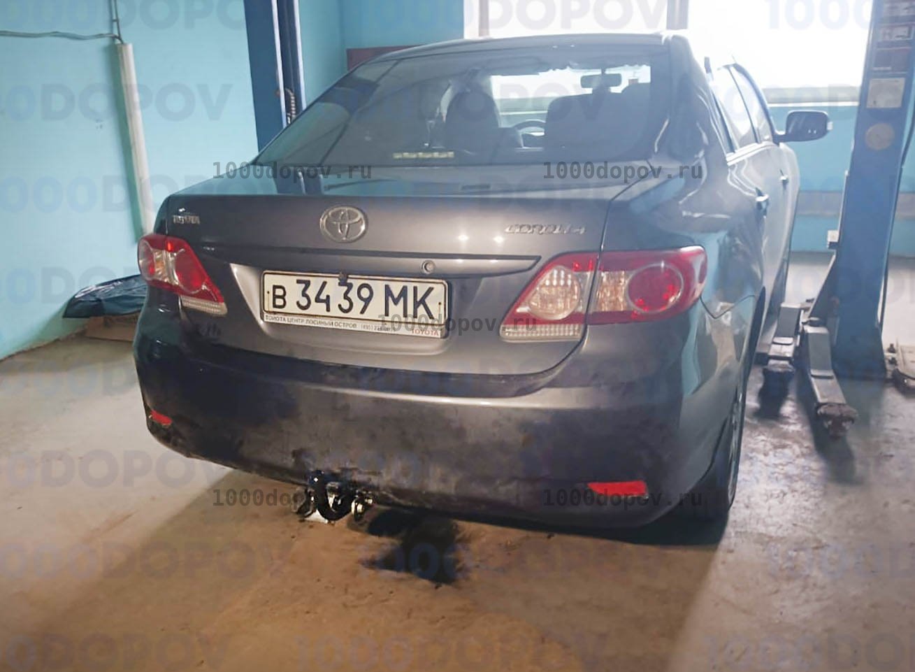 Фаркоп Leader Plus T117-A Toyota Corolla (Е150/Е170) 2007-2013/2013-н.в — рисунок 2