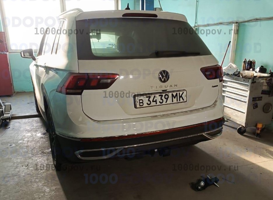 Фаркоп Leader Plus V123-E Volkswagen Tiguan 2 2016-н.в. — рисунок 12