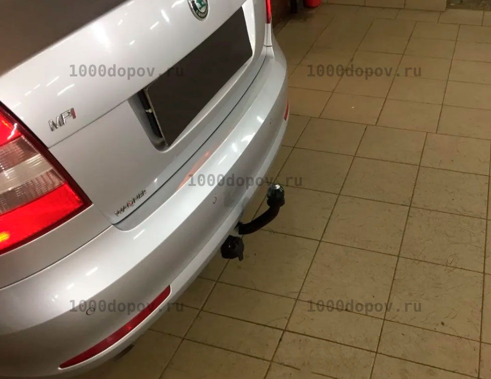 Фаркоп Трейлер 9710 Skoda Octavia 2 A5 2009-2012 (кроме Octavia Tour) — рисунок 16