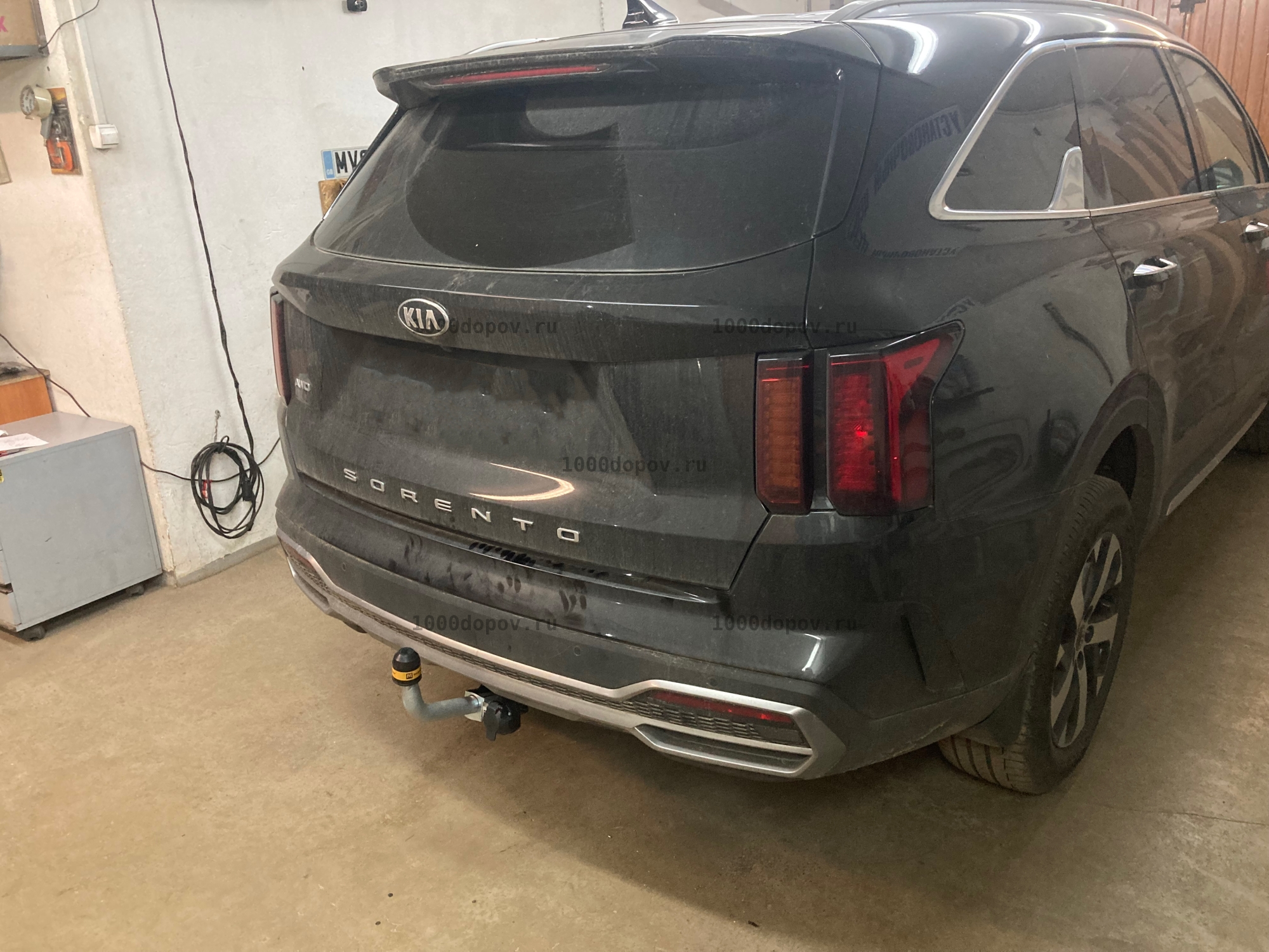 Фаркоп Motodor 91008-A Kia Sorento 2020-н.в. (оцинк. шар) — рисунок 10