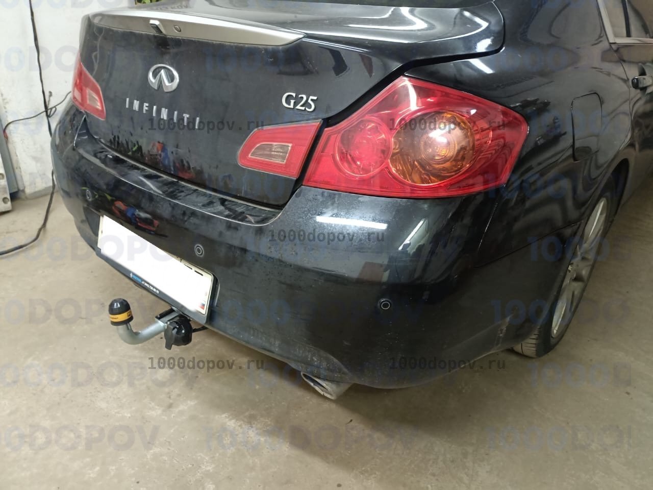 Фаркоп Motodor 98001-A Infiniti G25/35/37 2006-2014 (оцинк. Шар) — рисунок 1