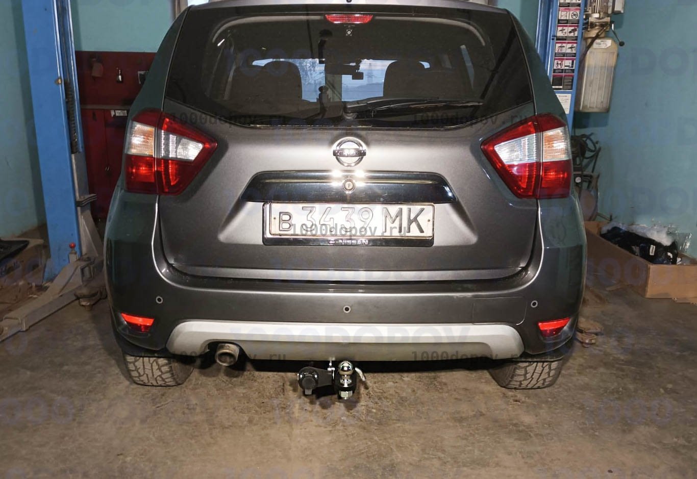 Фаркоп PT GROUP NTE-12-991122.00 NISSAN Terrano c 2014 -н.в. — рисунок 2