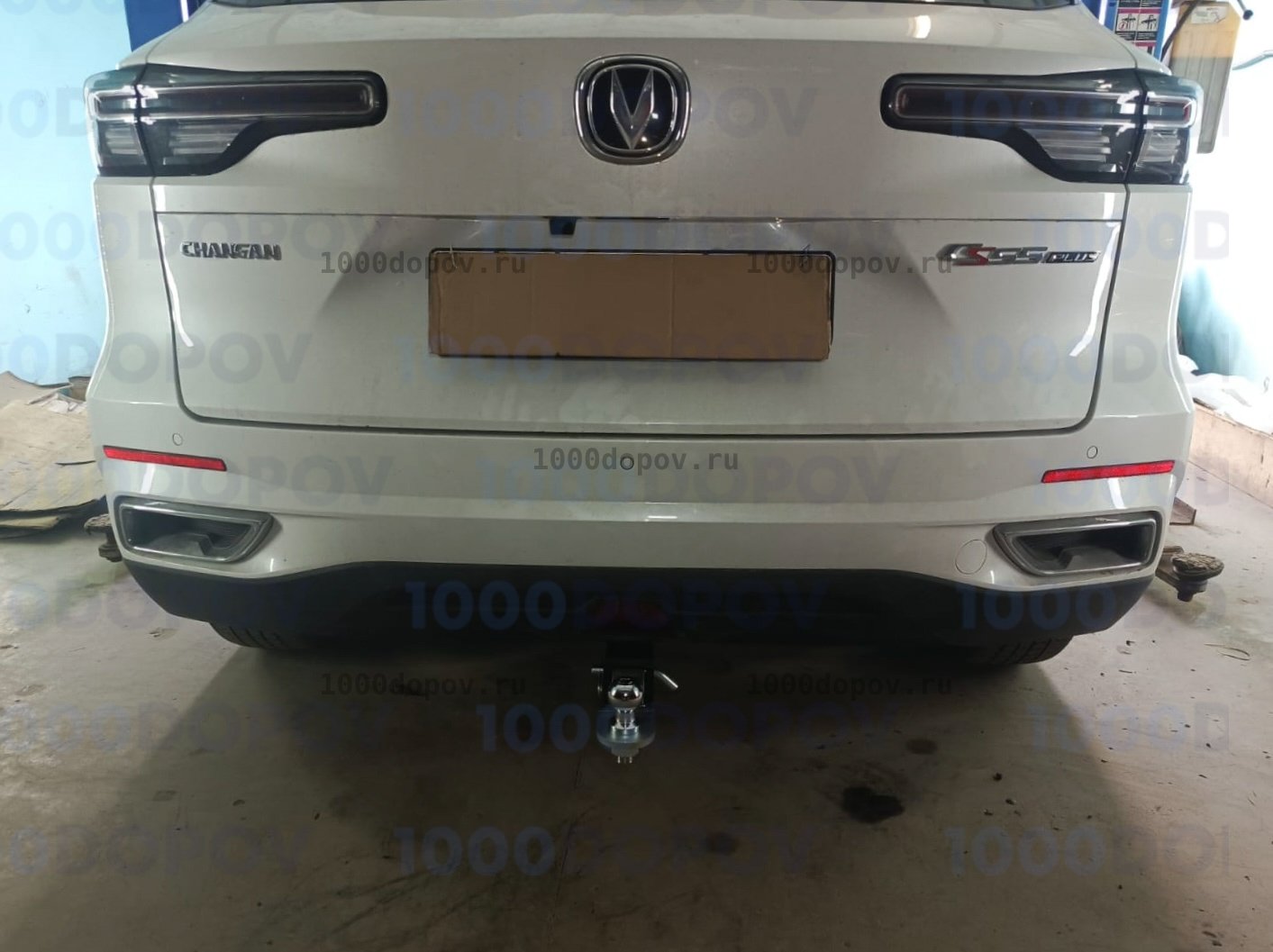 Фаркоп Motodor 97204-E Changan CS55 Plus 2023-н.в (оцинк. Шар) — рисунок 4