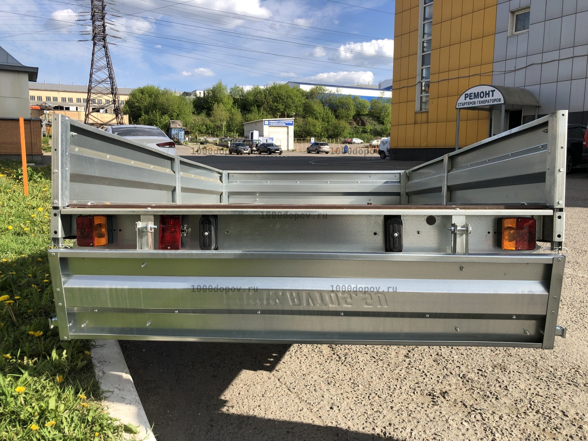 Прицеп Avtos A25P1B рессора AL-KO — рисунок 3