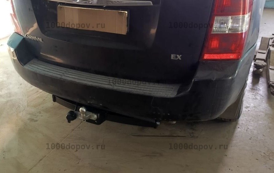 Фаркоп Leader Plus K128-F Kia Carnival III (VQ) 2006 - 2014 г.в. — рисунок 3