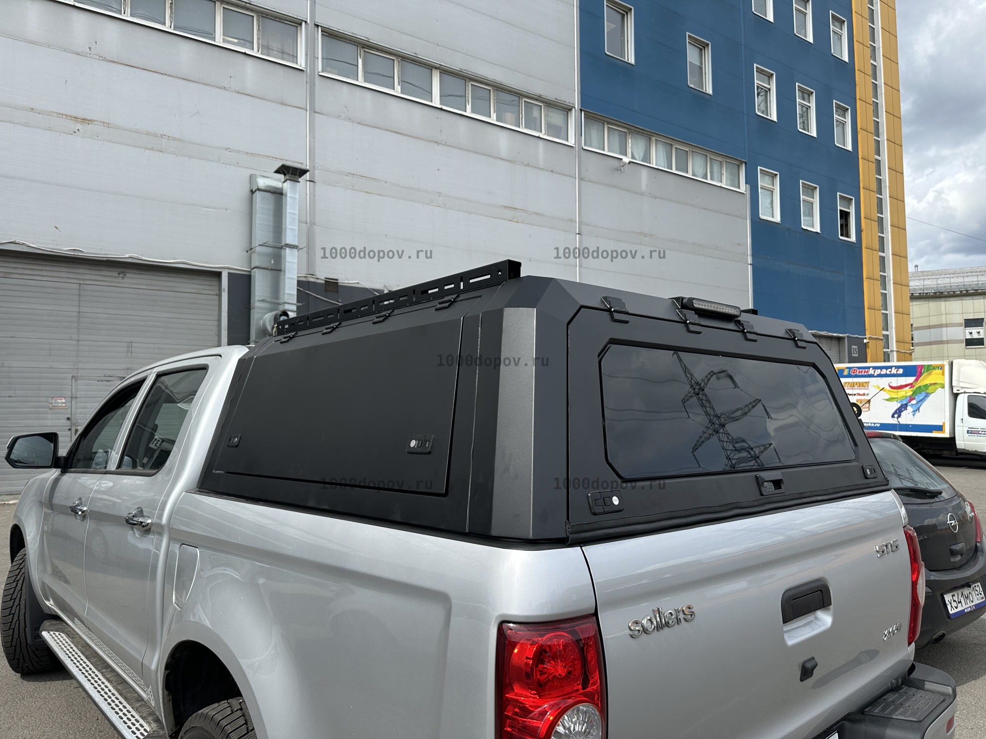 Кунг для кузова пикапа JAC T6 — рисунок 1