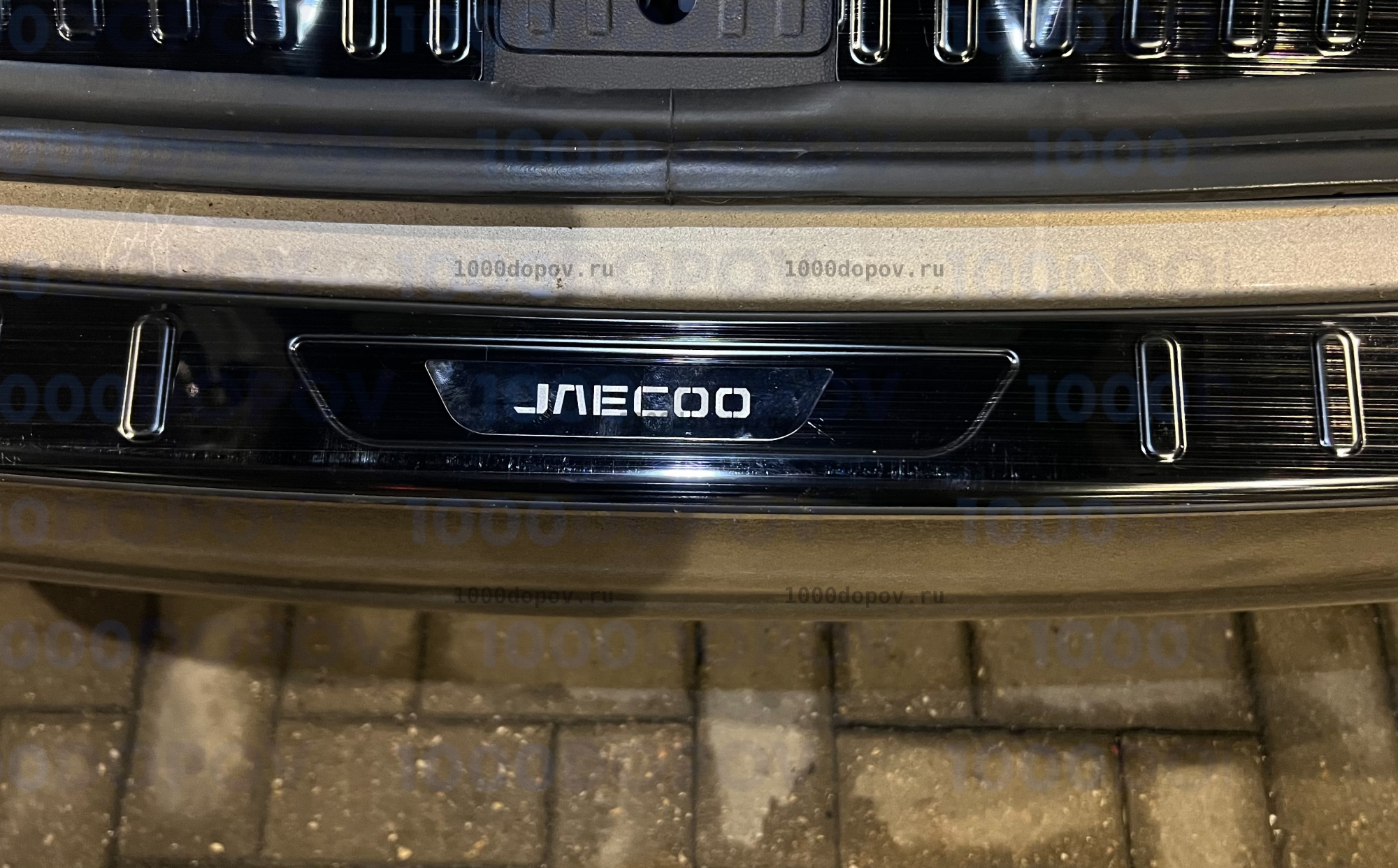 Накладки в проем багажника и на задний бампер для Jaecoo J7 2023-н.в. — рисунок 11