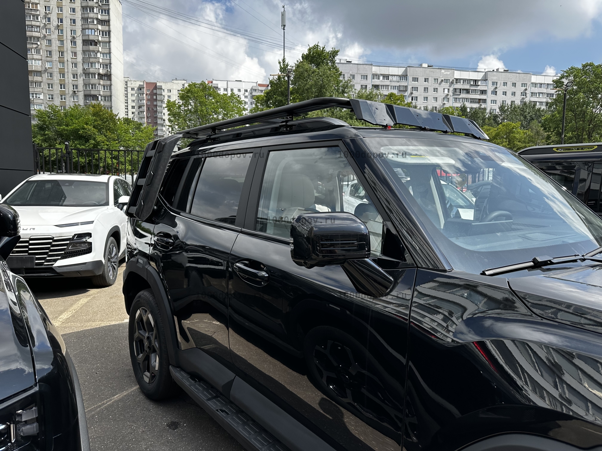 Боковая лестница для внедорожника Jetour T1 2025-н.в. — рисунок 25