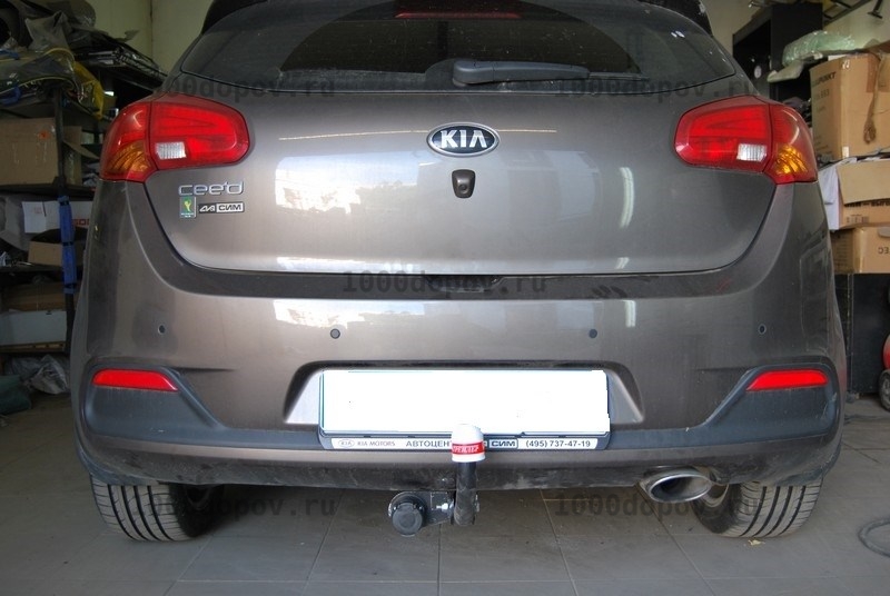 Фаркоп Трейлер 7352 Kia Сeed hb 2012-2018 — рисунок 5