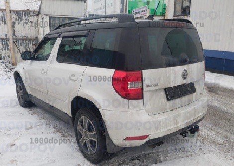 Фаркоп АвтоСтандарт V101A Skoda Yeti 2009-2018 (оцинк. Шар) — рисунок 1