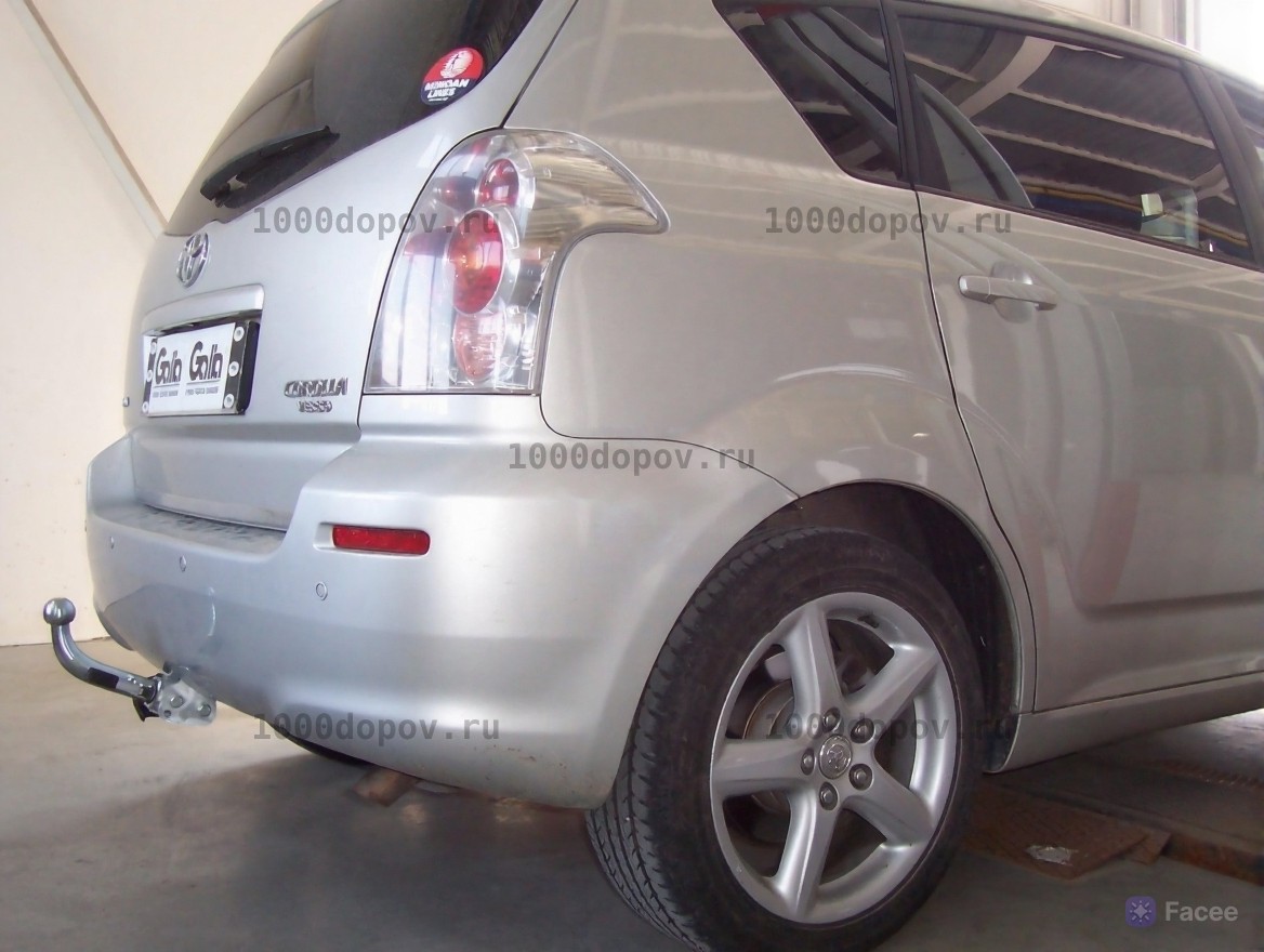 Фаркоп GALIA T053A Toyota Corolla Verso 2004-2009 — рисунок 2