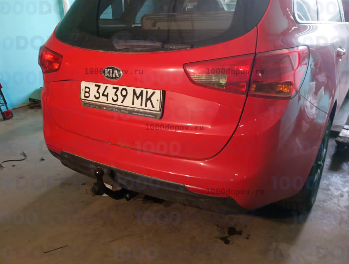 Фаркоп Трейлер 7351 Kia Сeed универсал 2012-2018 — рисунок 2