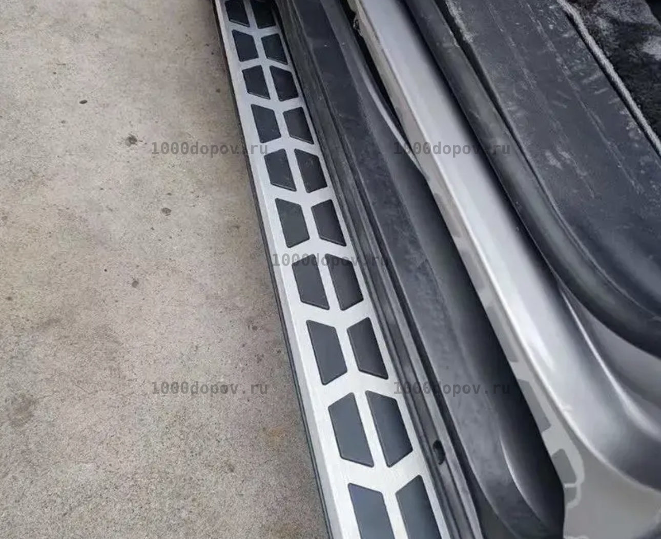 Пороги подножки на Hyundai Santa Fe 5 2024 — рисунок 11
