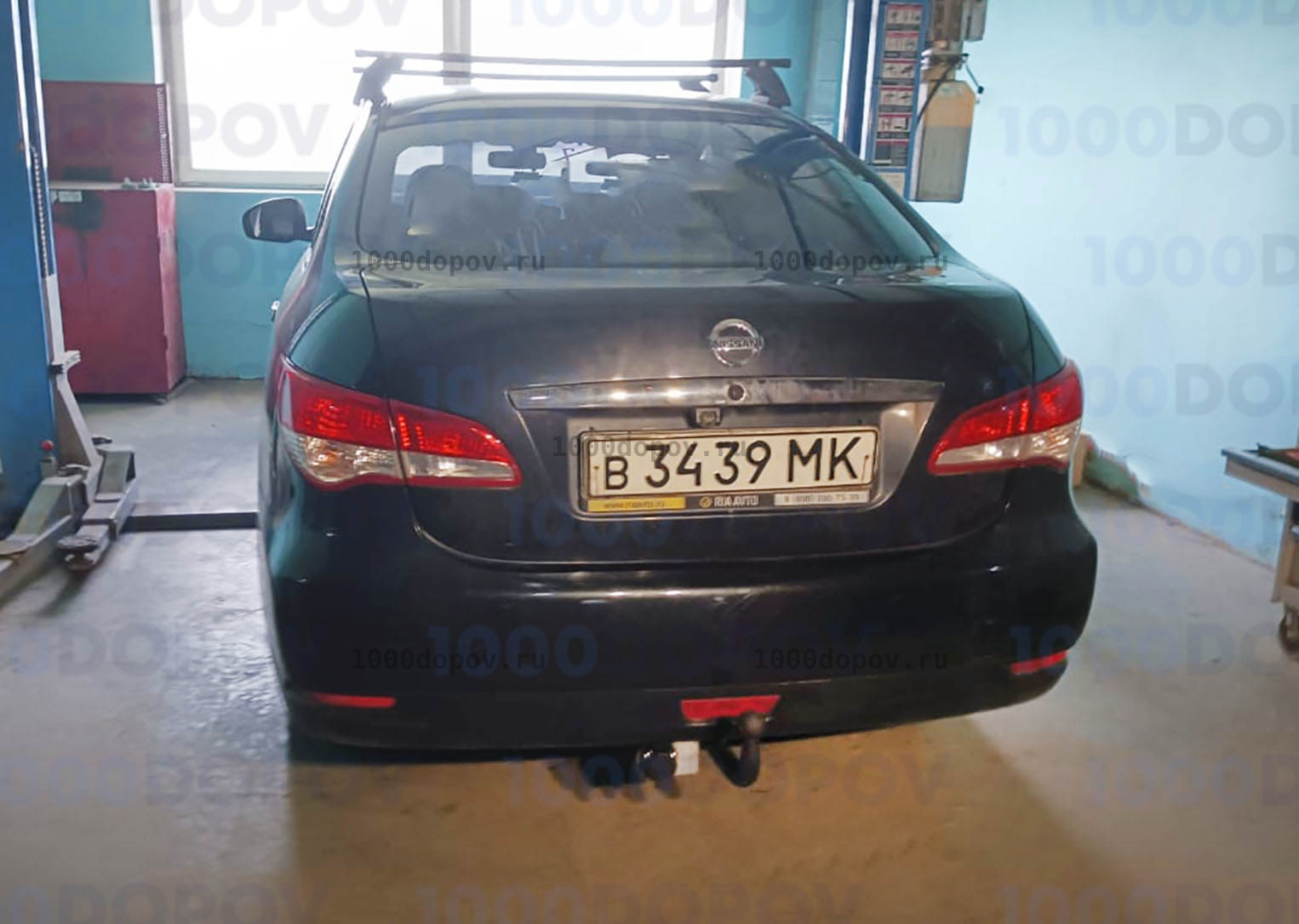 Фаркоп Avtos NS 24 Nissan Almera 2013-н.в. — рисунок 9