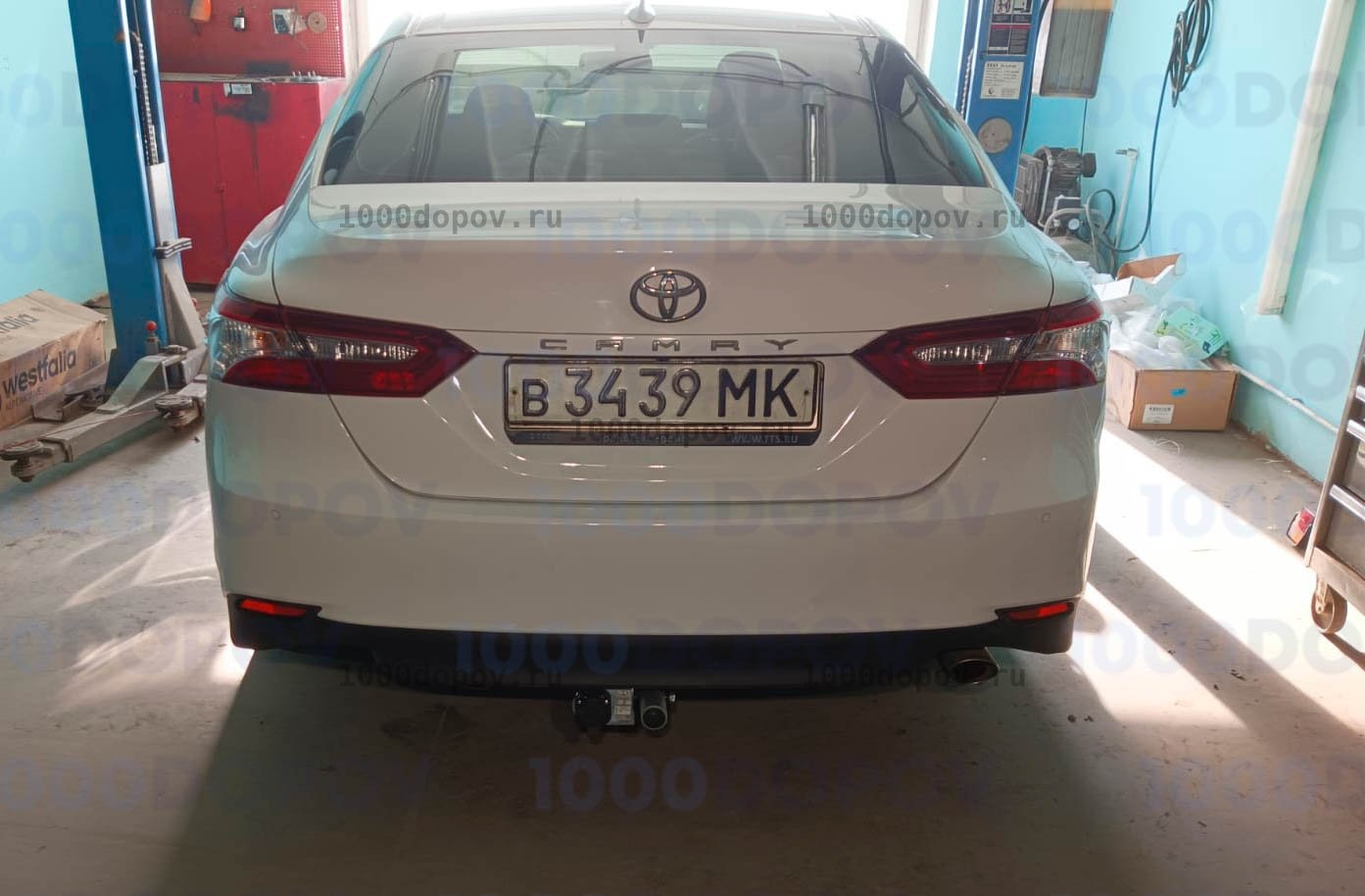 Фаркоп Leader Plus T124-BA Toyota Camry VIII (ХV70) 2017- — рисунок 10