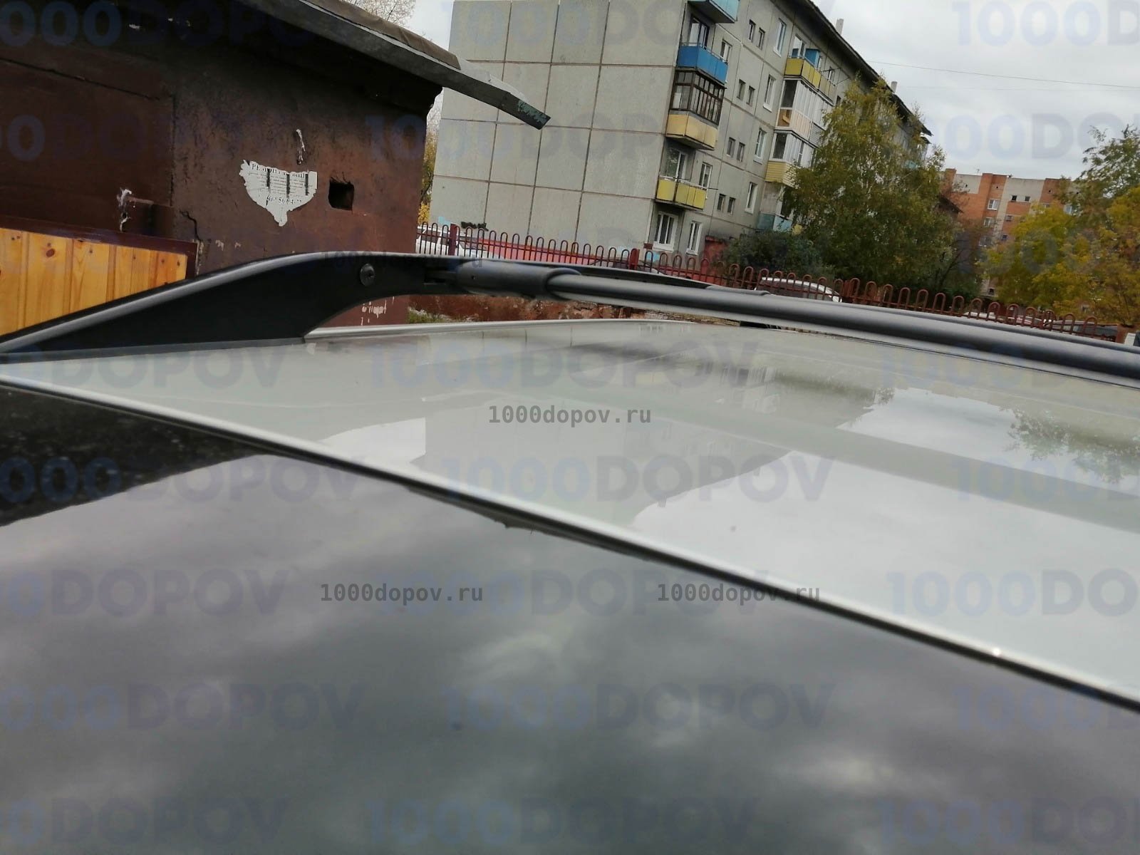 Багажник на рейлинги Lexus GX 470 J120 2002-2009 штатный — рисунок 2