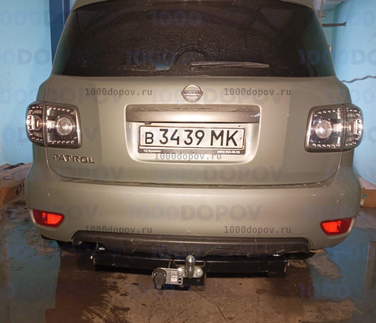 Фаркоп Leader Plus N124-F Nissan Patrol 2010-н.в. — рисунок 3