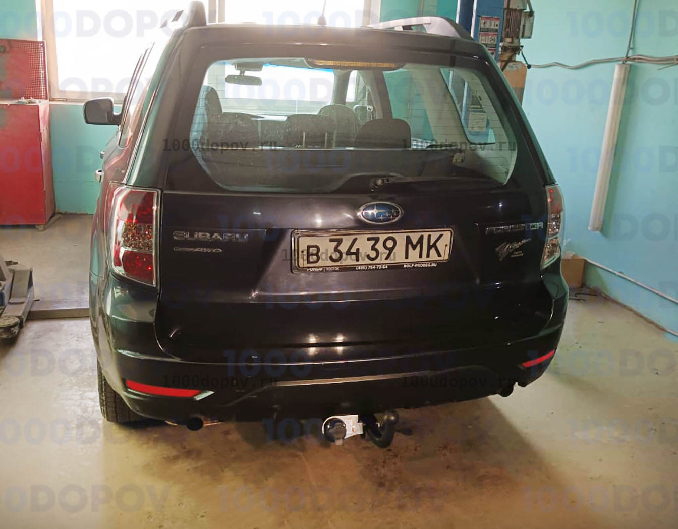 Фаркоп Трейлер 8500 Subaru Forester 2008-2012 — рисунок 9