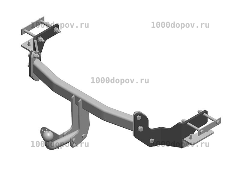 Фаркоп Avtos KI 24 KIA Sorento 2012-2020 — рисунок 8