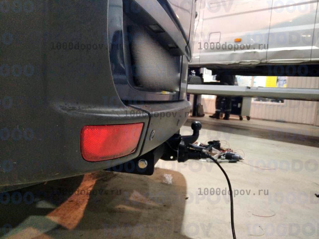 Фаркоп Avtos MB 06 Volkswagen Crafter 2006-2017 (одинар. колеса, без ступеньки) 3,665-4,325 — рисунок 3