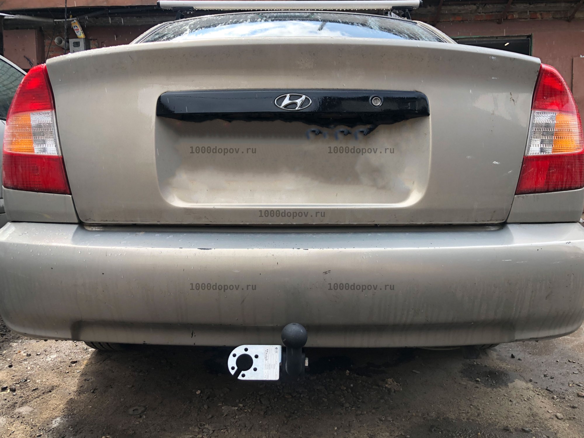 Фаркоп Avtos HY 01 Hyundai Accent (ТагАЗ) 2000-2012 — рисунок 5