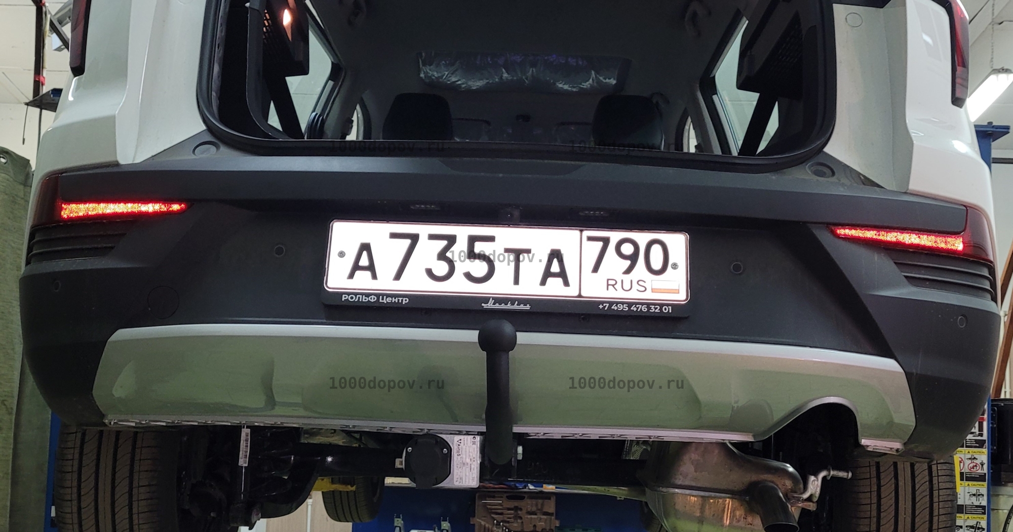Фаркоп AvtoS JC 03 Jac JS4 2021-н.в. — рисунок 2