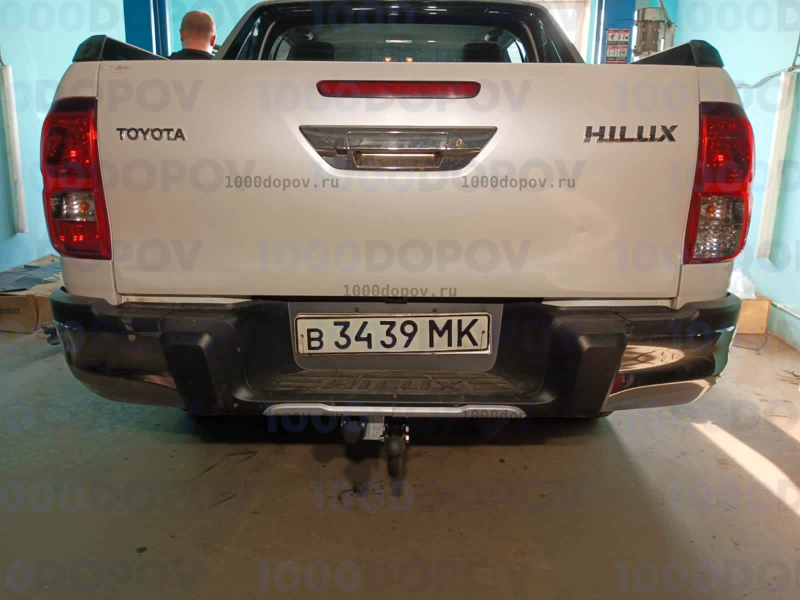 Фаркоп Avtos TY 40 Toyota Hilux 2015-н.в. — рисунок 3