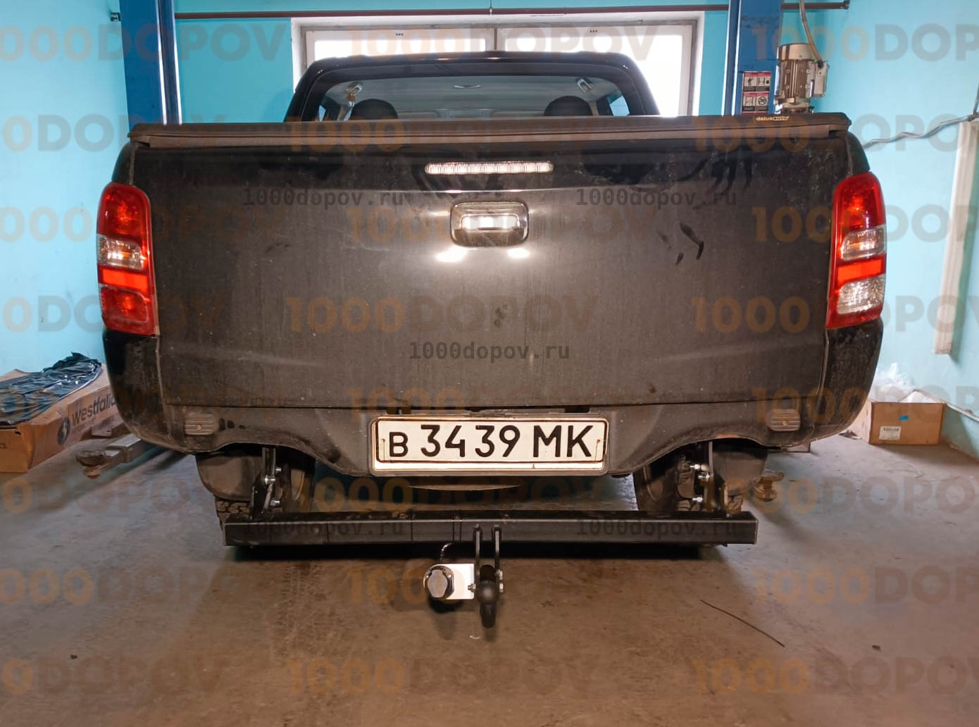 Фаркоп Avtos MI 28 Fiat Fullback 2016-н.в. — рисунок 8