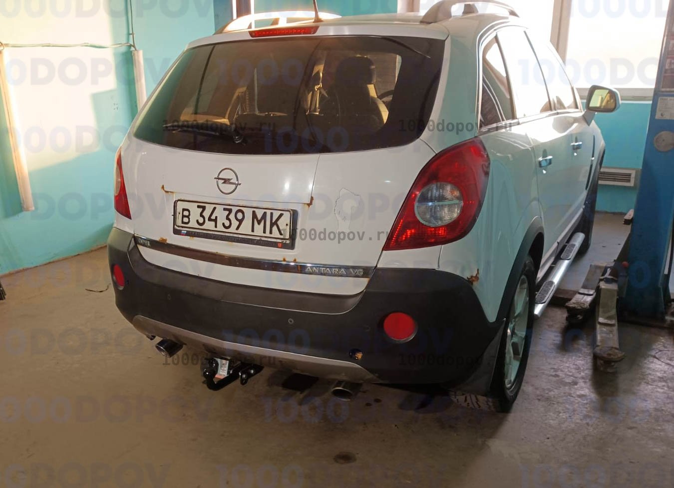 Фаркоп Leader Plus O108-A Opel Antara (L07) 2006-н.в. — рисунок 3