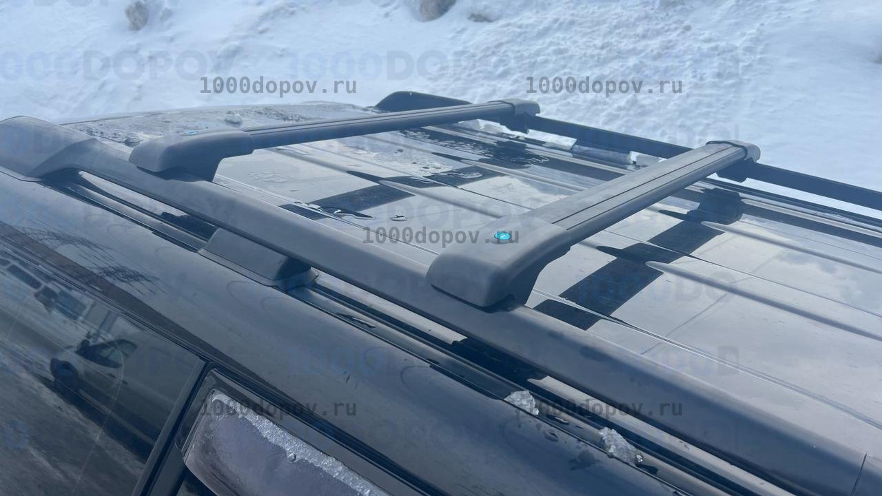 Багажник на рейлинги Toyota Land Cruiser Prado 150 штатный — рисунок 10