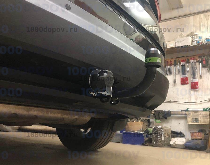 Фаркоп Leader Plus V123-A Skoda Kodiaq 2016-н.в. — рисунок 8