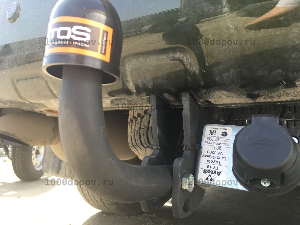 Фаркоп Avtos TY 19 Toyota Land Cruiser J200 2007-н.в. — рисунок 9