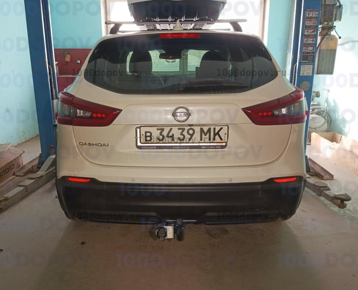 Фаркоп Avtos NS 13 Nissan Qashqai 2+ 2010-2014 — рисунок 5