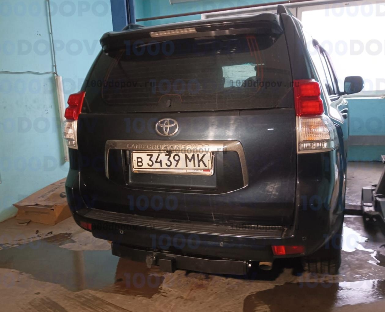 Фаркоп PT GROUP TPR-09-991103.22 TOYOTA PRADO 150 с 2009-н.в. (окраш. накладка) — рисунок 5