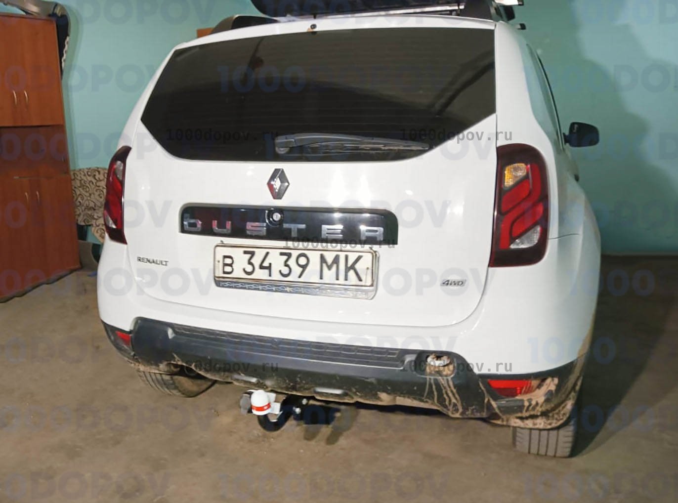 Фаркоп Трейлер 9041.01 Renault Duster 2WD/4WD 2011-н.в. — рисунок 2