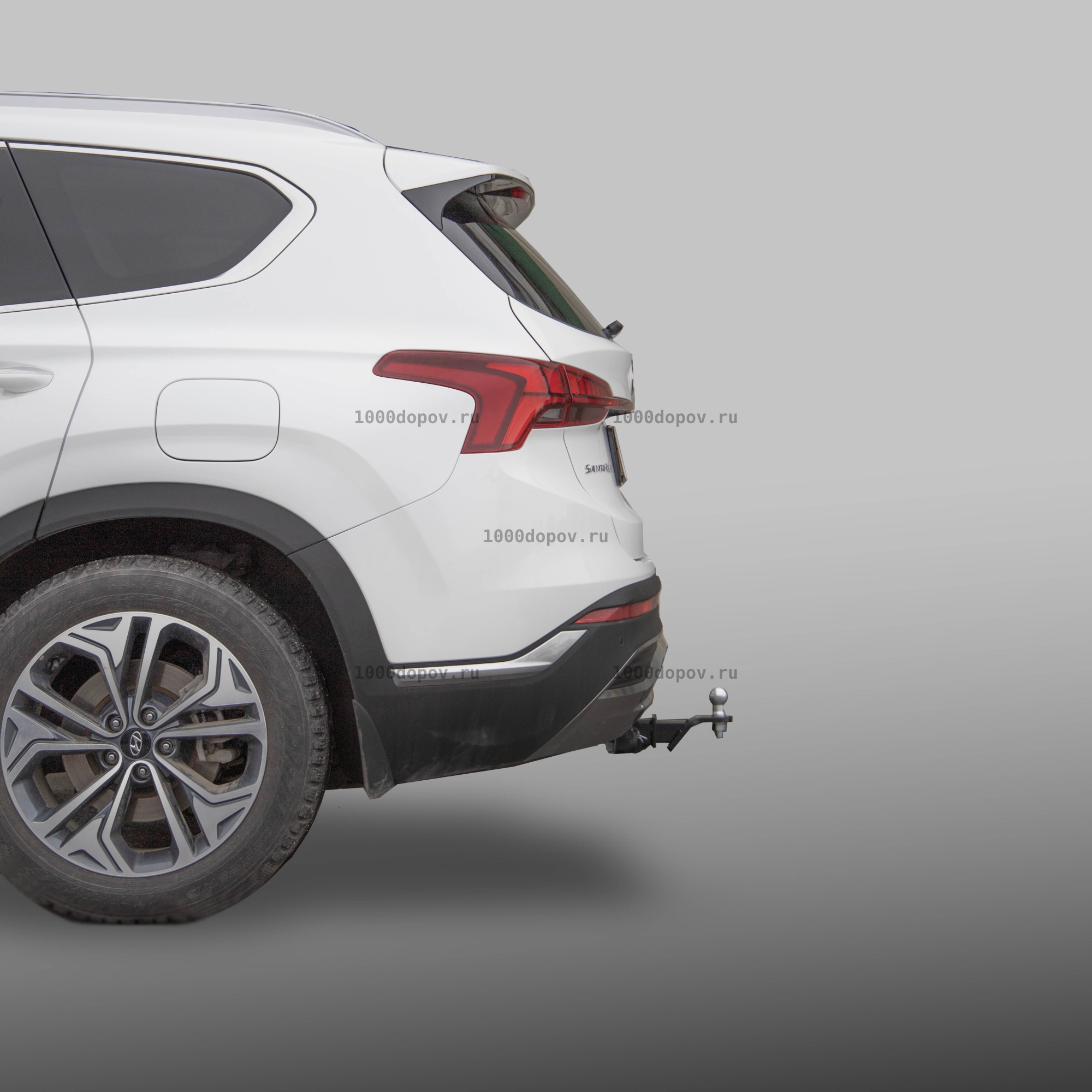 Фаркоп Leader Plus K132-E Hyundai Santa Fe 2020-2024 рестайлинг — рисунок 3