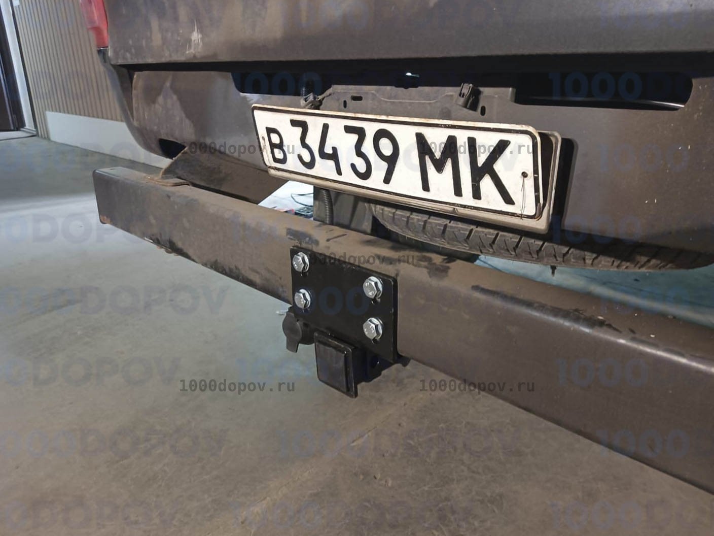 Фаркоп Leader Plus T114-E Toyota Hilux Double Cab (4WD) (N2) 2008-н.в. — рисунок 5