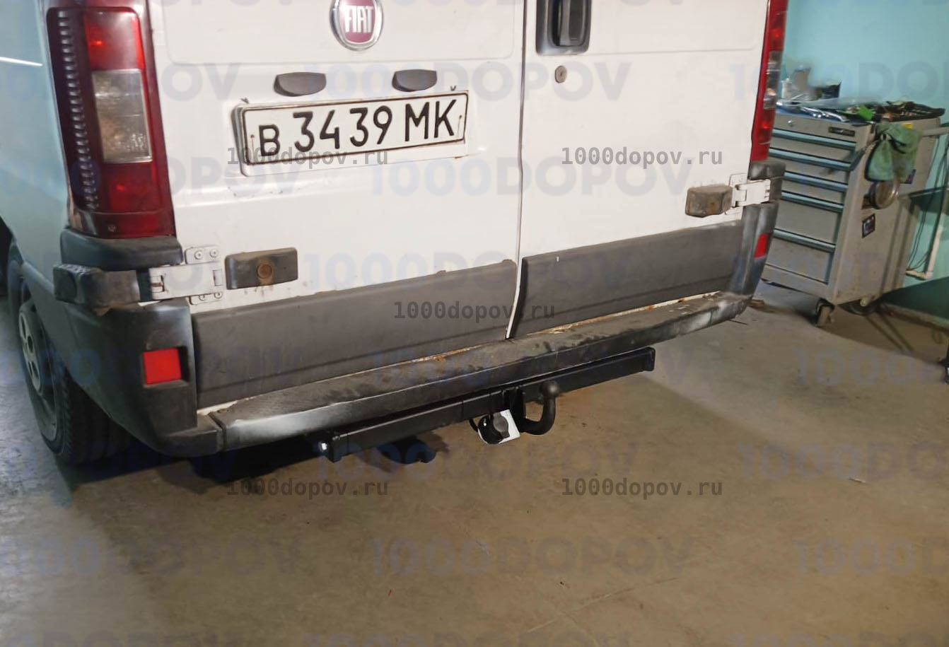 Фаркоп Avtos FA 05 Fiat Ducato 1999-2006 — рисунок 2