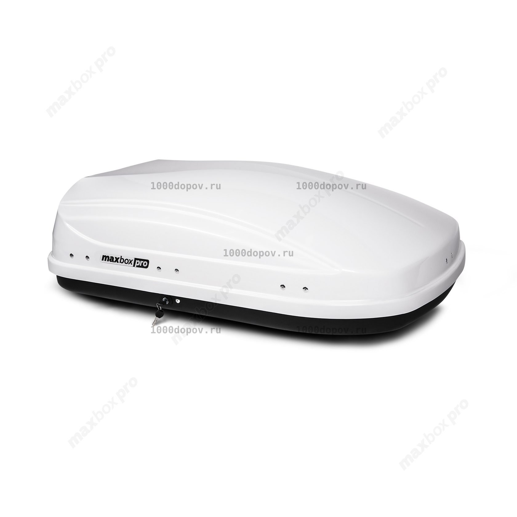Автобокс MaxBox PRO 400 (малый) белый глянцевый — рисунок 1