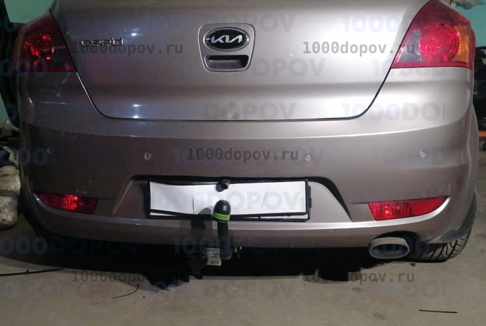Фаркоп Leader Plus K110-A Hyundai i30 hb 2007-2012 — рисунок 4
