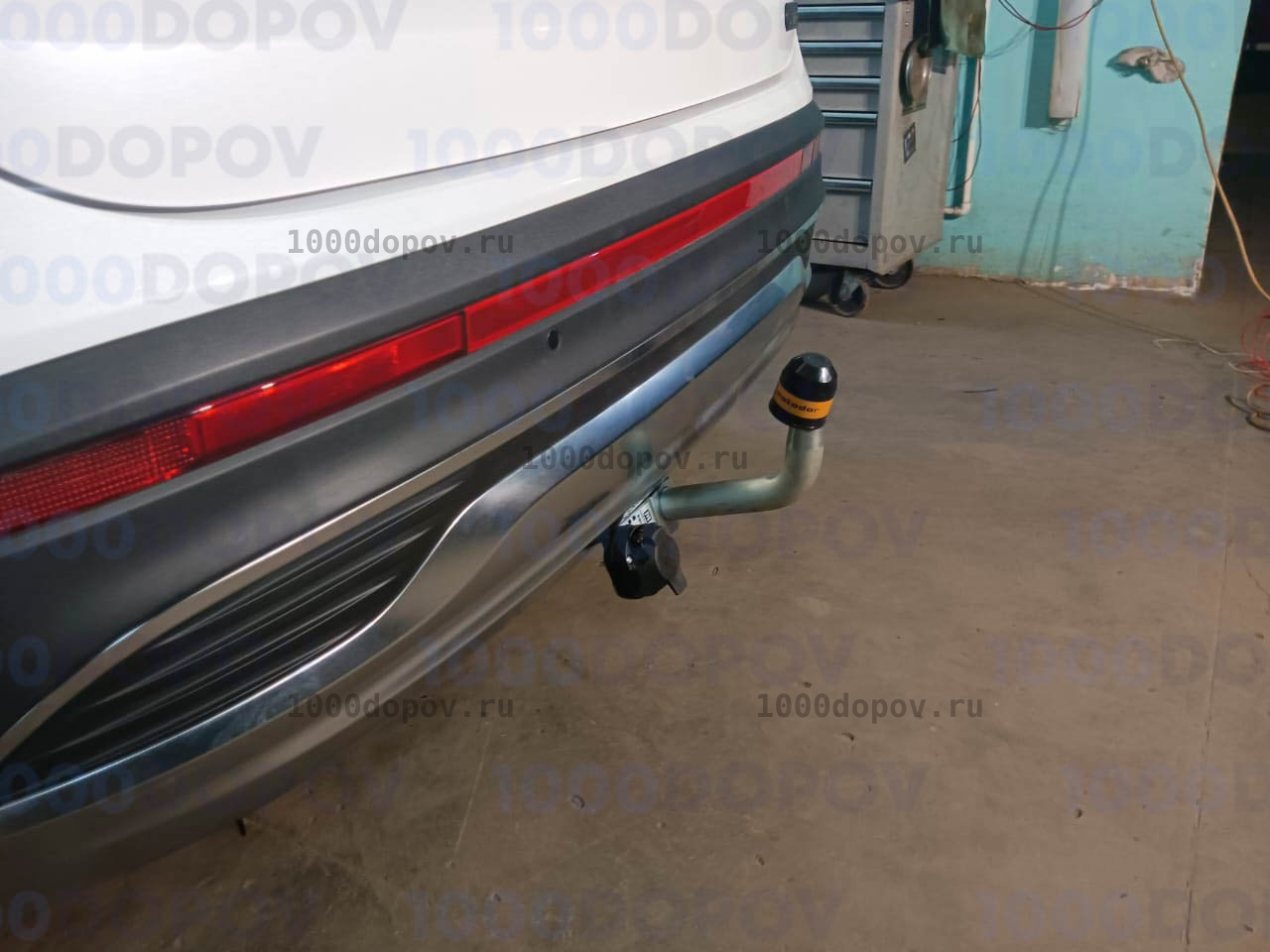 Фаркоп Motodor 91008-A Hyundai Santa Fe 2021-2023 (оцинк. шар) — рисунок 4