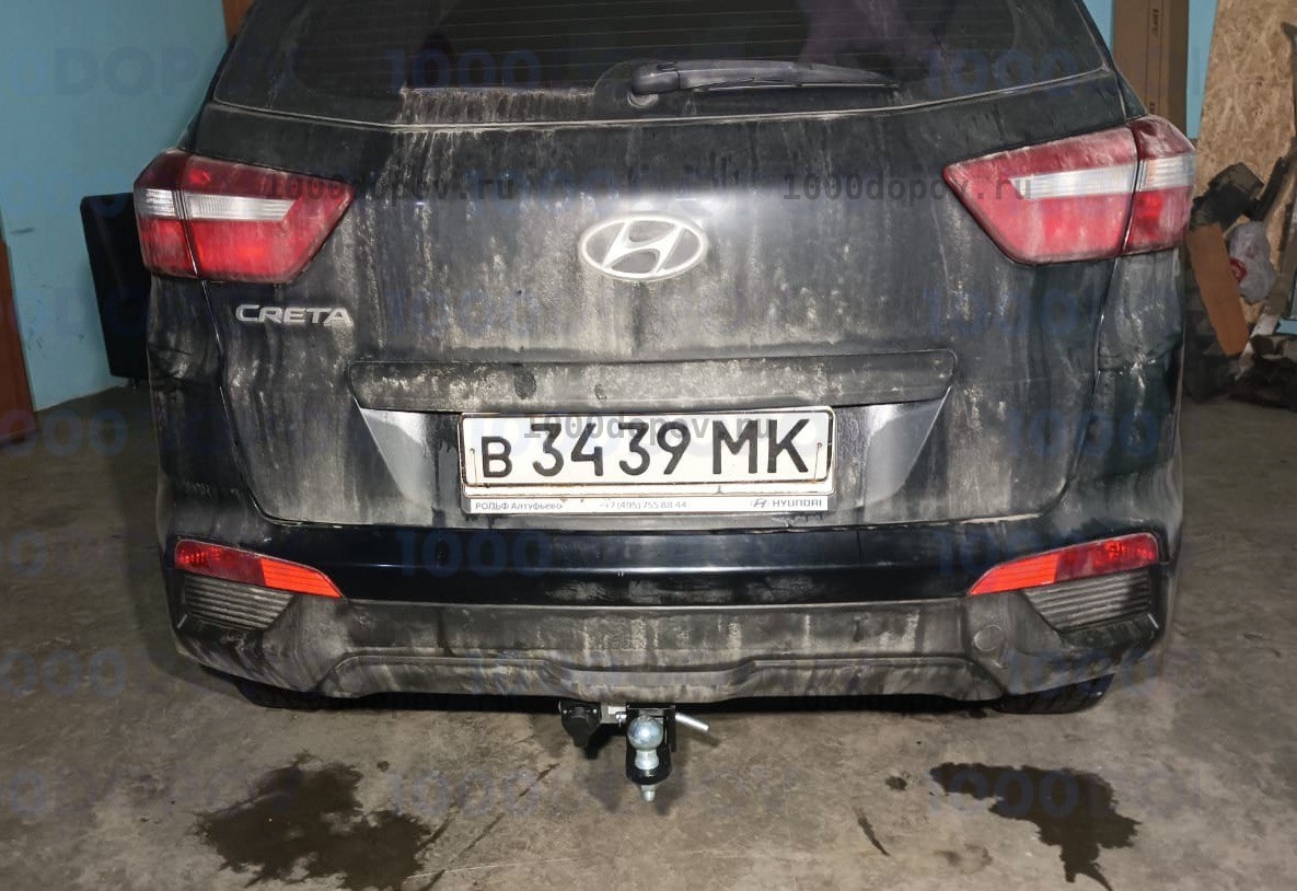 Фаркоп  Leader Plus H227-E Hyundai Creta 2016-2021, 2021-н.в. — рисунок 5