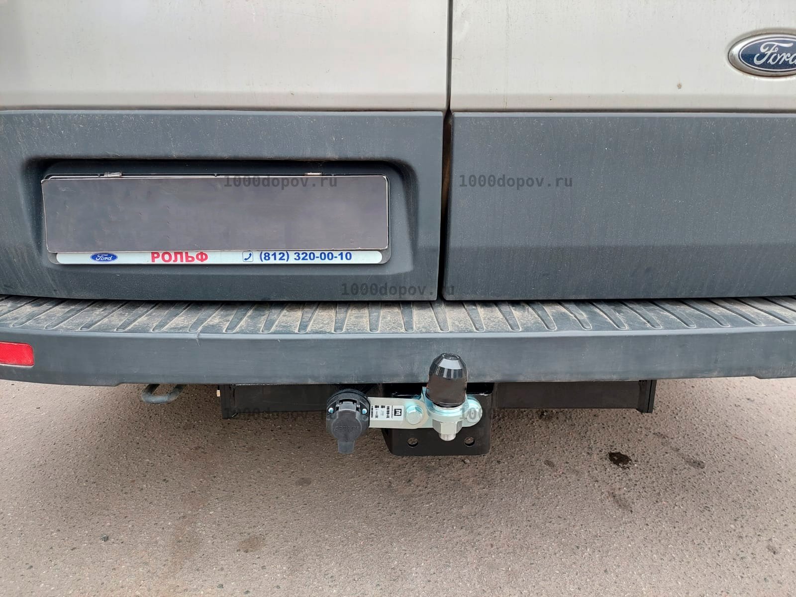 Фаркоп Motodor 90709-FE Ford Transit 2013-н.в. (оцинк. шар) — рисунок 5
