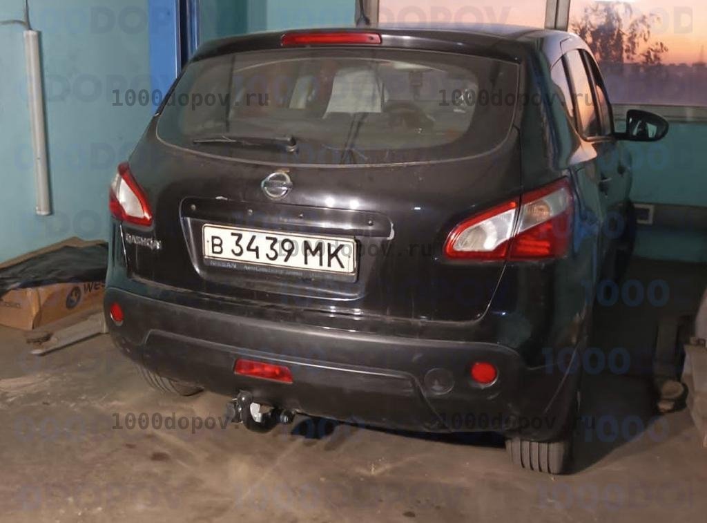 Фаркоп Трейлер 7722 Nissan Qashqai 2014-н.в. — рисунок 1