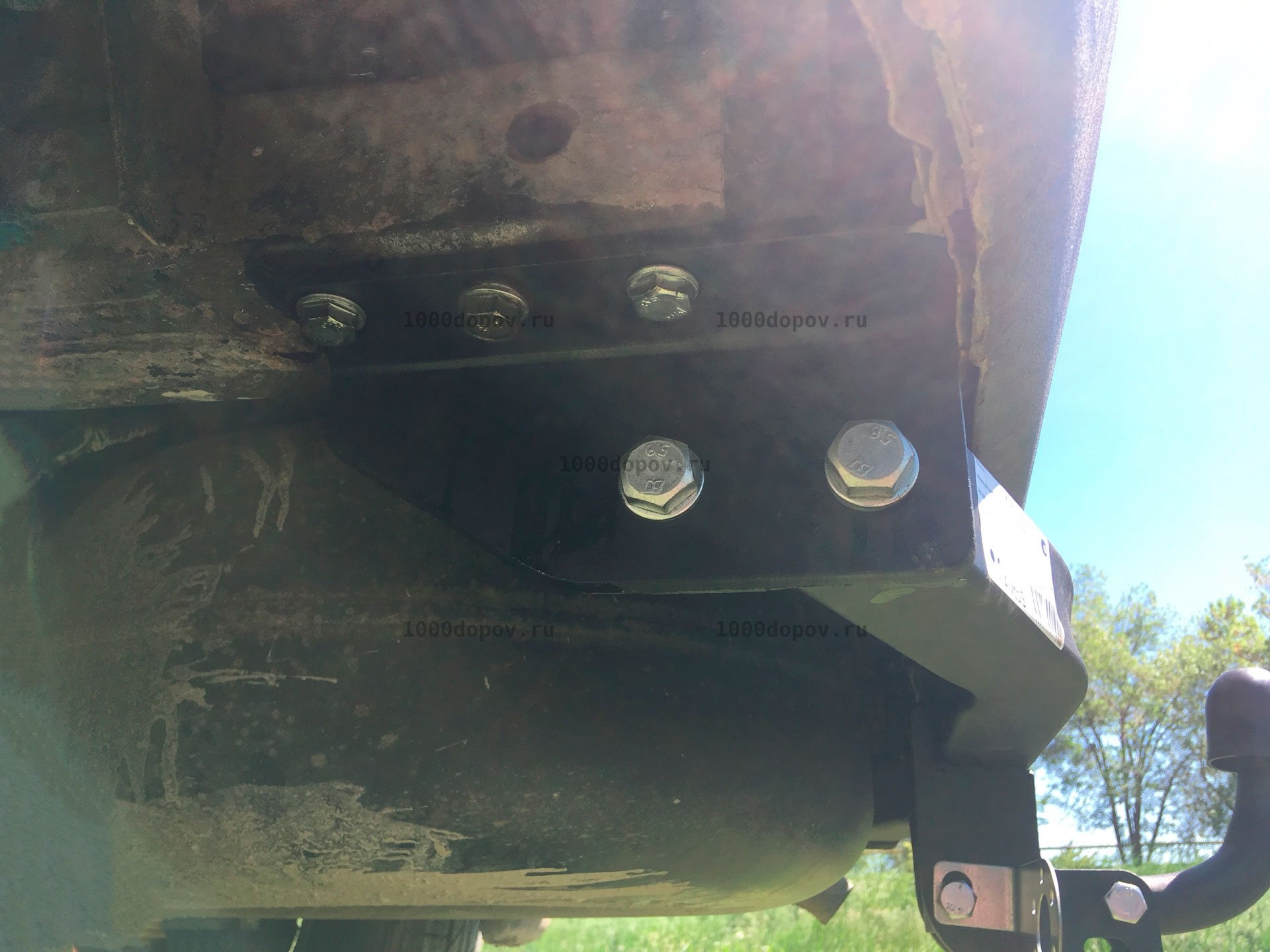 Фаркоп Avtos MI 15 Mitsubishi Pajero Sport 1998-2008 — рисунок 7