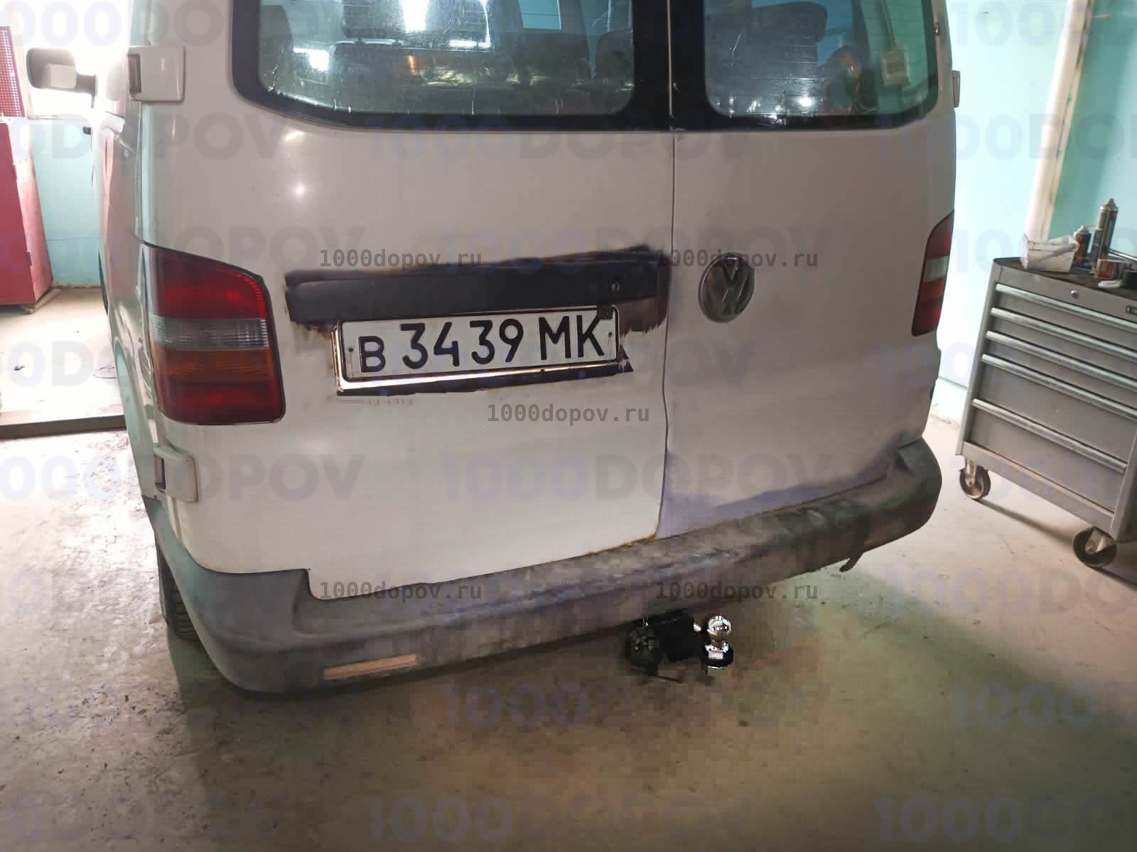 Фаркоп PT GROUP VTR-03-991122.00 Volkswagen Caravelle T5 2003-2015, T6 2015- н.в. — рисунок 2