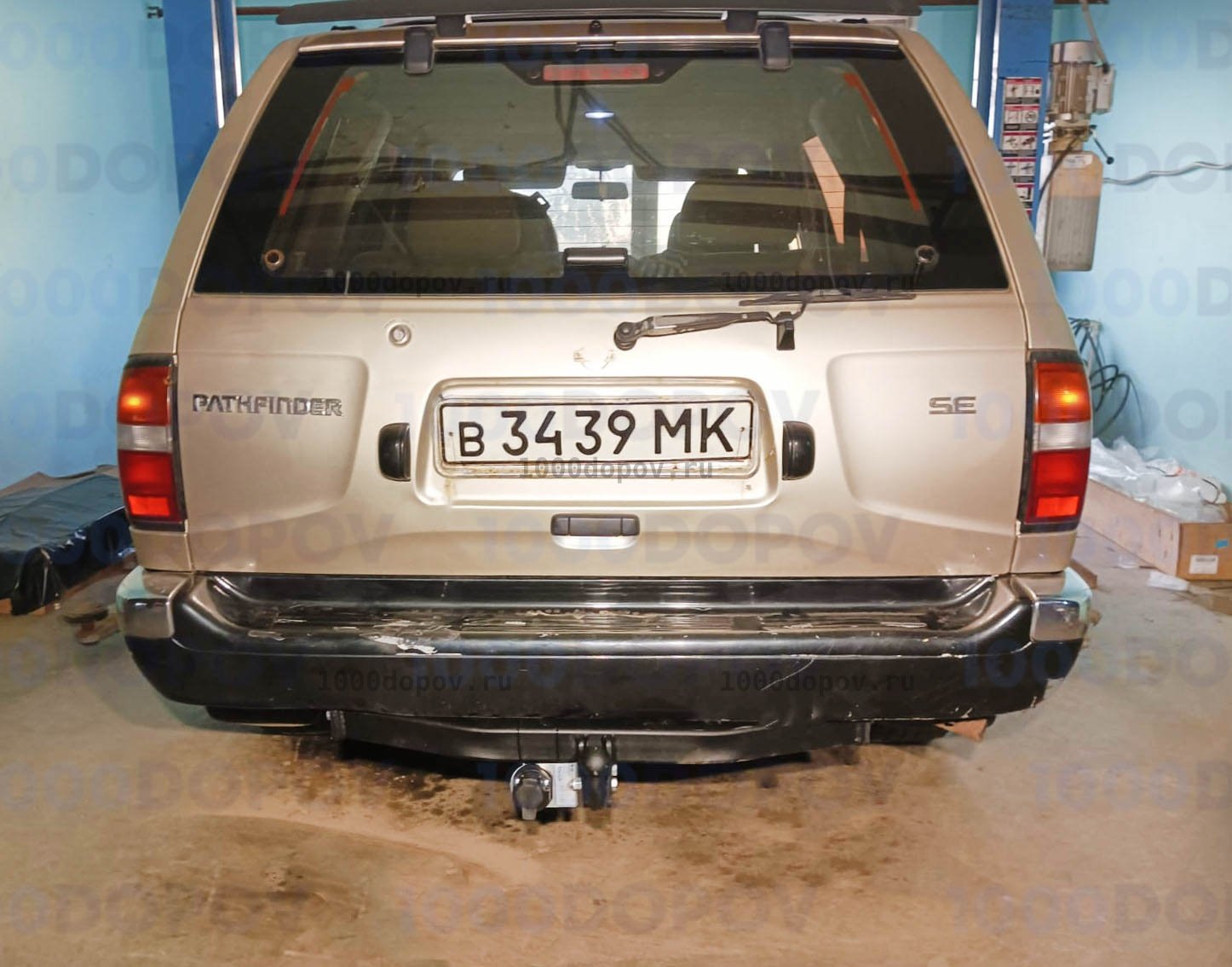 Фаркоп Avtos NS 18 Nissan Pathfinder R50 1997-2004 — рисунок 2
