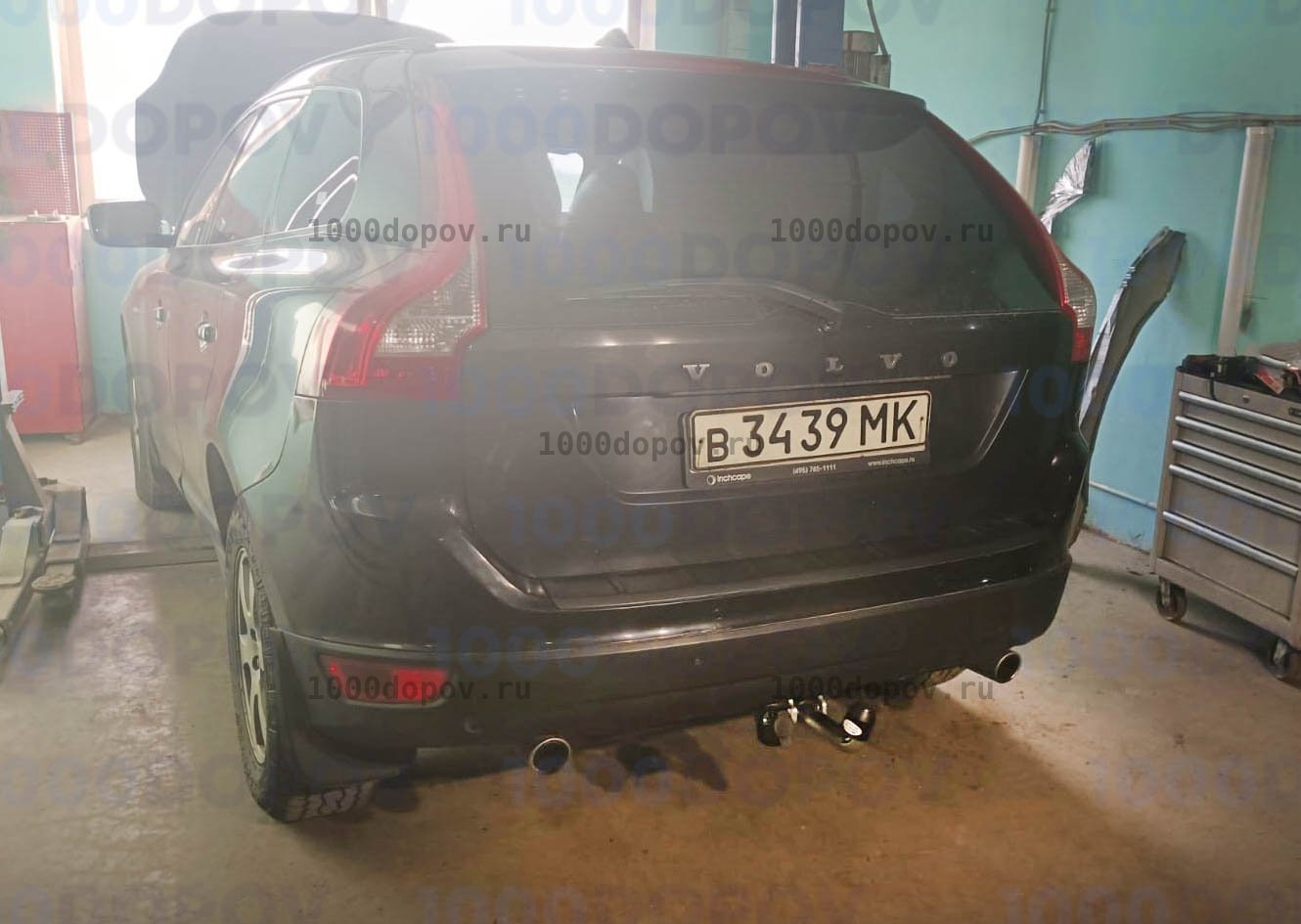 Фаркоп GALIA V070A Volvo XC60 2008-2017 (оцинкованный) — рисунок 2