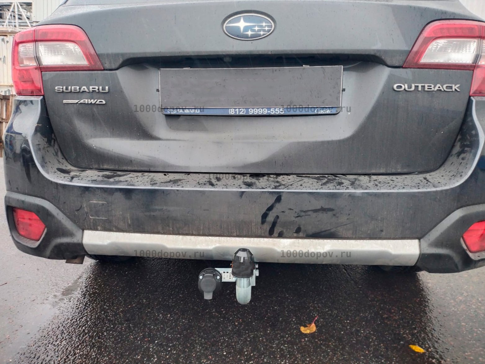 Фаркоп Motodor 92203-A Subaru Outback 2015-2020 (оцинк. шар) — рисунок 6